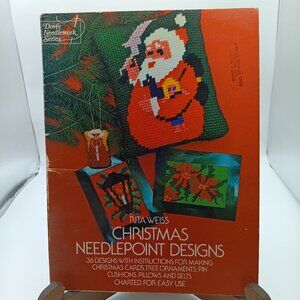 Rita Weiss Christmas Needlepoint Designs Dover Needlework Series